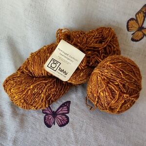 Donegal Tweed Homespun Rustic Gold Yarn